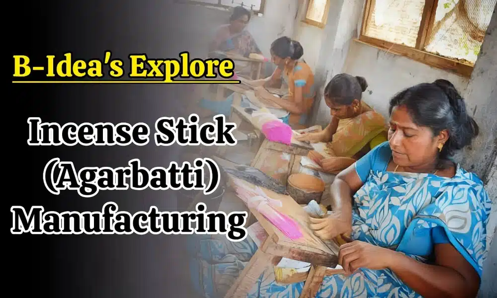 Incense Stick Manufacturing Business